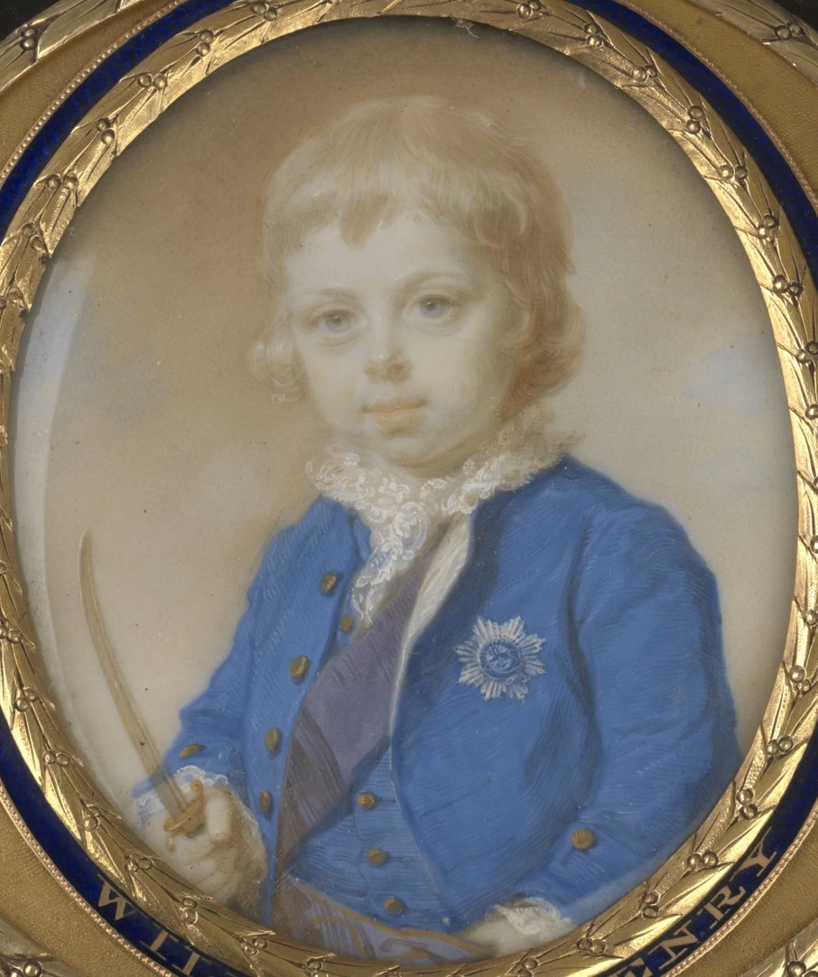 Ritratto di Guglielmo IV, re del Regno Unito (1765 - 1837)
